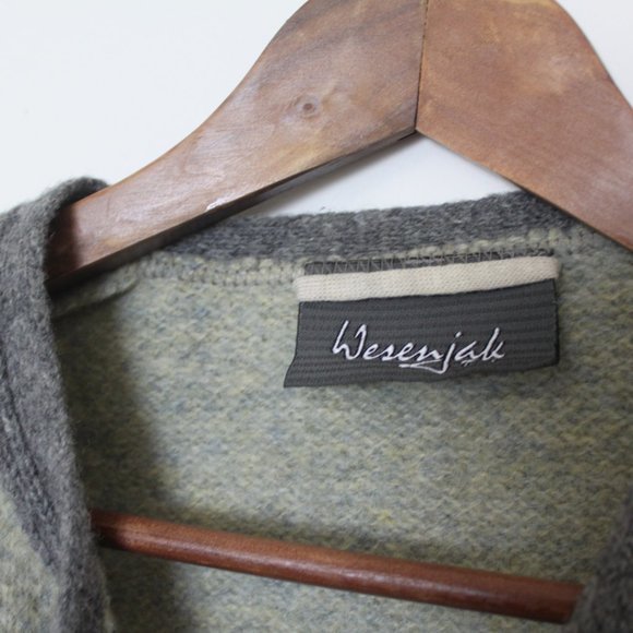 Vintage grey Wesenjack wool jacket, L or oversized - Picture 3 of 7